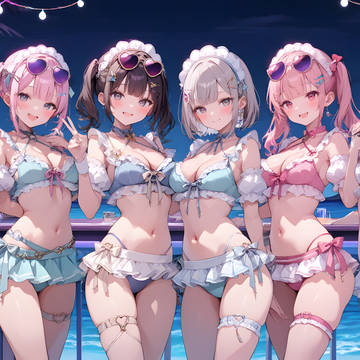 ナイトプールハーレム02