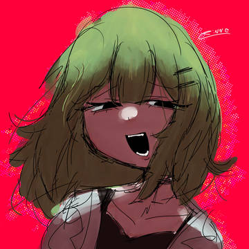 笑