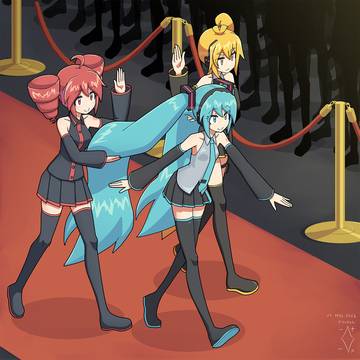 とりぷるばかとレッドカーペット