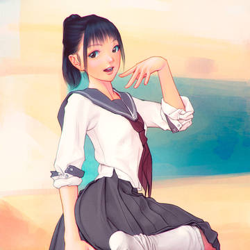 セーラー服の女子ちゃん - 履いてたり履いてなかったり