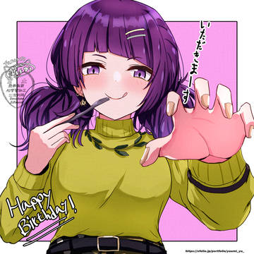 摩美々誕生日絵2026