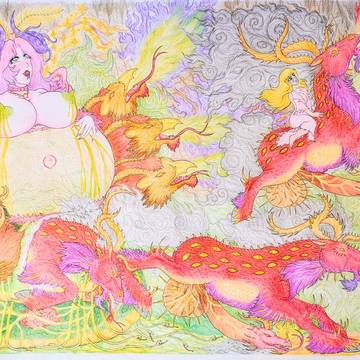 Drakaina and her horses