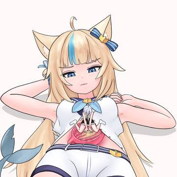虐腹 猫鲨大战魔女 Saba Vs Elaina 约稿10