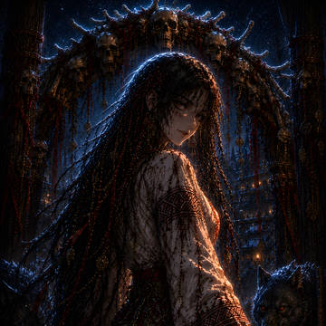 森と村の境界に棲む魔女