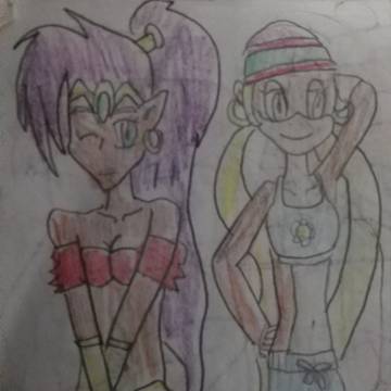只一緒に描きたくなった…