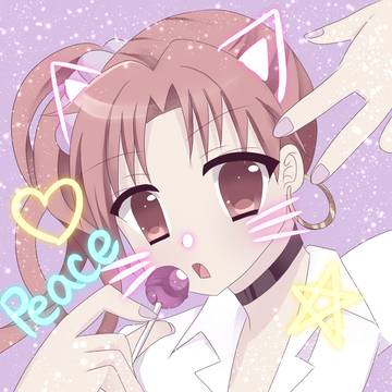 平成のプリクラ風黒子