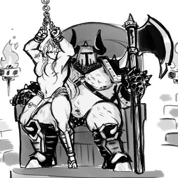 Hero captured by dark lord