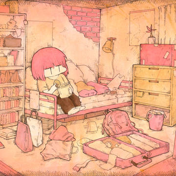 旅行帰り