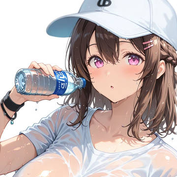 のど渇いた〜、休憩しよっ💙I'm thirsty, let'