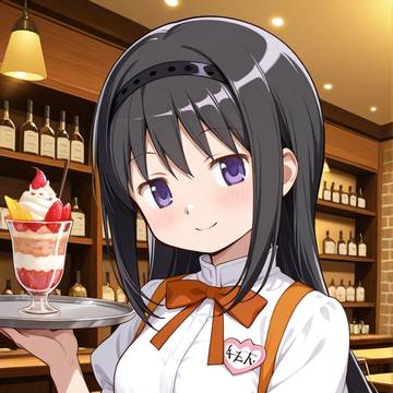 ウェイトレスのほむらさん