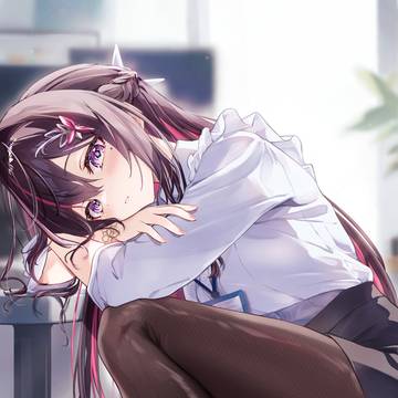 OL姿のあずきち