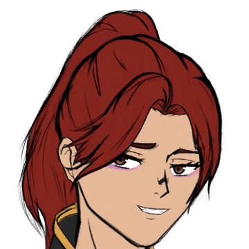 Cyberpunk OC Sketch (Natalie)
