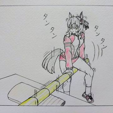 麺打ちをしているファインモーション