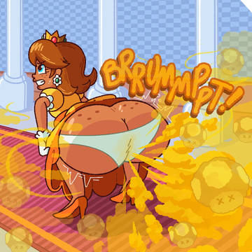 Daisy Bombing the Castle