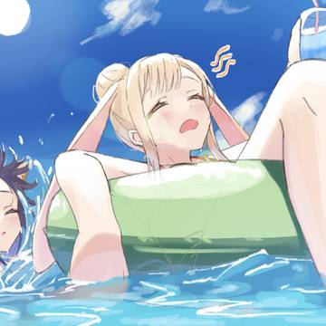 🐇あぢぃ〜☀️