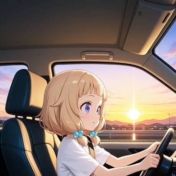 運転中!