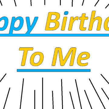 今日は私の誕生日です!🎂🥳🎉✨