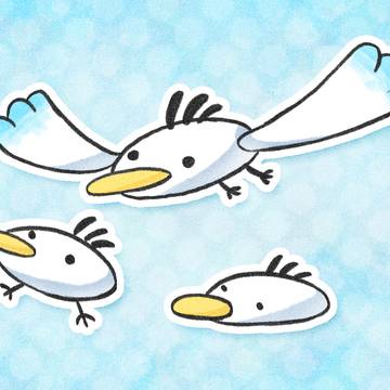 あほーどり　あほーむし