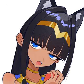 褐色エジプト猫耳ロリちゃん