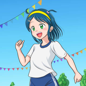 走るのは得意！