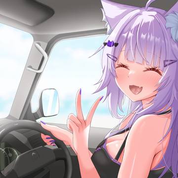 ドライブデート💜