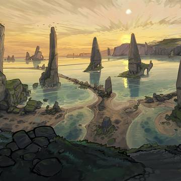 Beach landscape [commission]