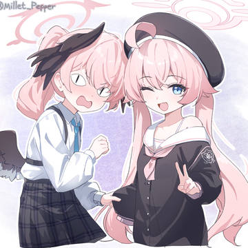 ピンク色の子たち