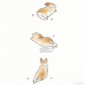 📖うさぎさんの3コマ漫画 No.30