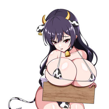 牛ビキニ 悠莉(アニメ塗り)