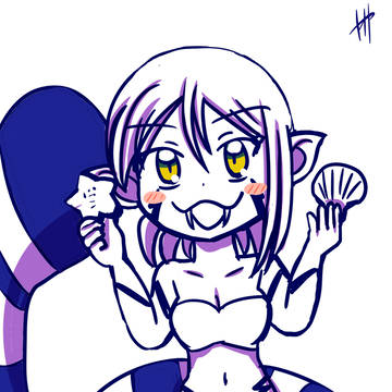 ウミヘビラミアのアムちゃん