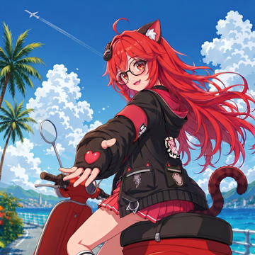 後ろ乗るっすか? ☀️