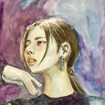 人物画　