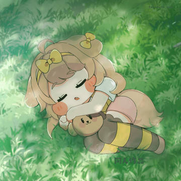 お昼寝バター😴