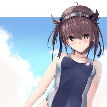 初月　競泳水着