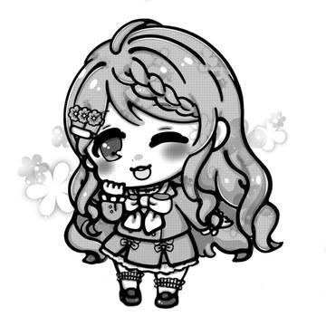 初描き愛莉ちゃん