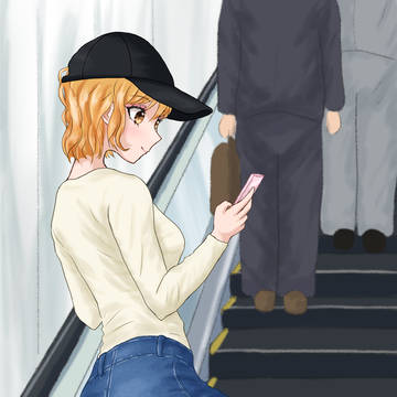 色々と眩しい通勤中の景色