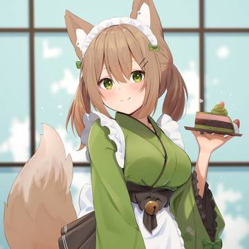 メイドきつねちゃん
