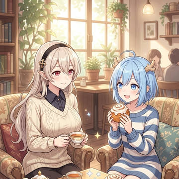 カムイとヒサメ