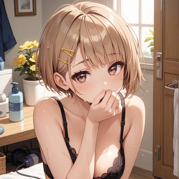 お風呂上がりって、無防備すぎる…🛁
