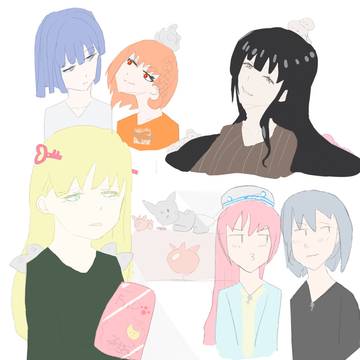 女の子