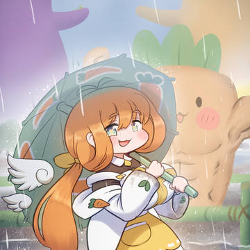 トリッカル絵(キャロット・ギデオン)
