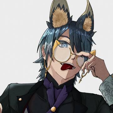 獣耳男性