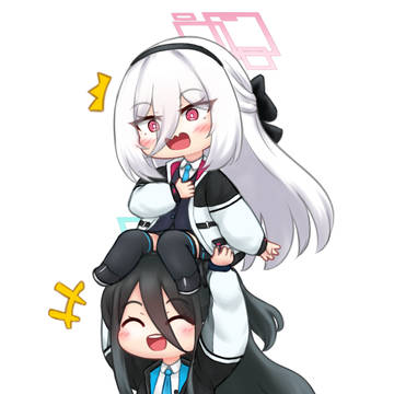 "This is Arisu's little sister!"