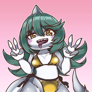 サメのこ金ビキニ