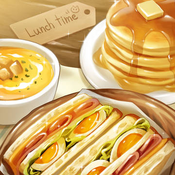 ランチタイム!