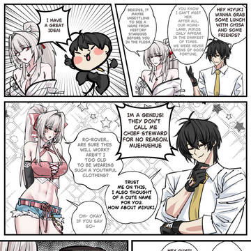 Hiyuki socializing