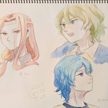 イナイレ水彩