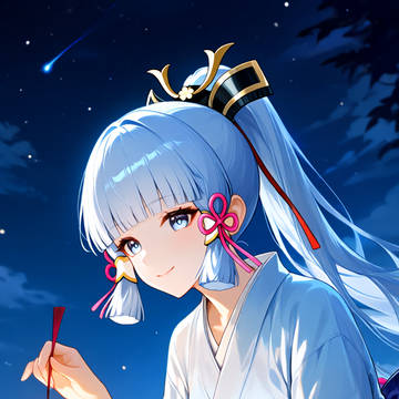 神里綾華、蛍、綺良々