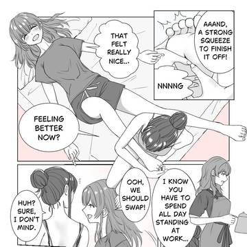 Asuka and Misaki scene 7