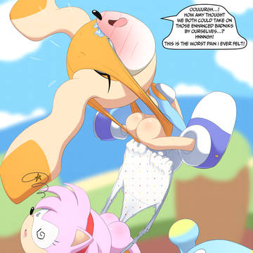 COM: Cream n' Amy's fly wedgie!